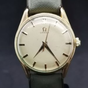 Omega montre or jaune circa 1960
