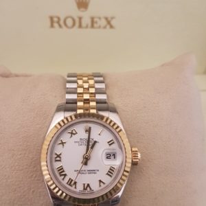 Rolex Date Just Oyster Perpetual réf.179173 or & acier
