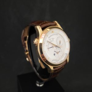 Jaegerlecoultre Mastergeographic or rose réf.142.2.92 circa 2000